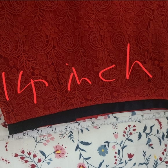 MSNGO Women’s guipure skirt - Picture 5 of 7